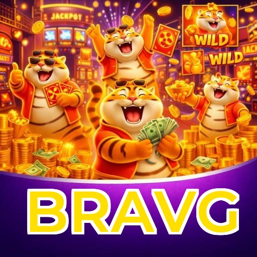 Bônus exclusivo de R$99 + 50 giros grátis para download do APK BRAVG